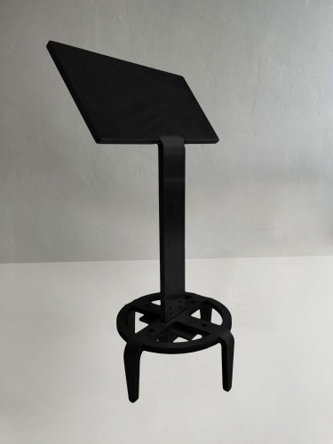 Pamětní deska 500 x 350 mm na stojanu Ground 500 nerez