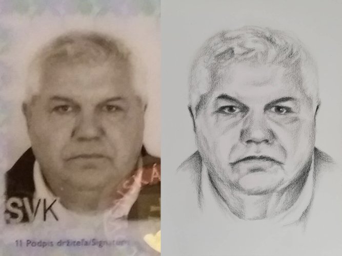 Překreslení portrétu z fotografie